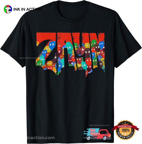 Zayn Malik NIL Faces Logo T-Shirt