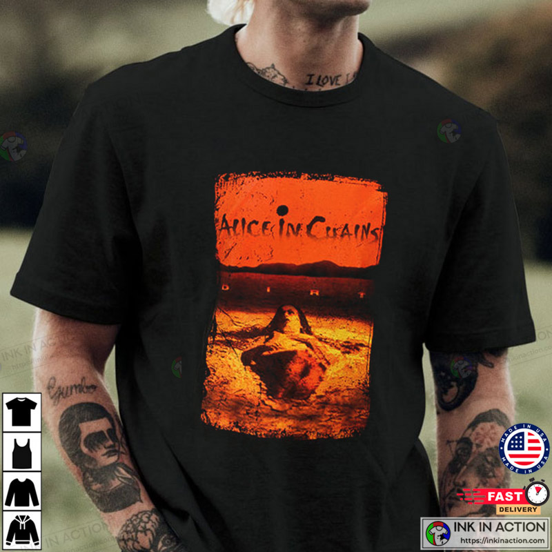Alice In Chains, Dirt Album Cover T-shirt