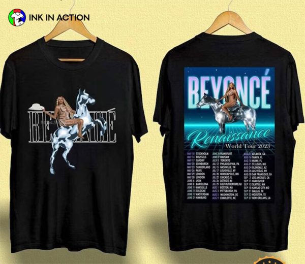 Beyonce Renaissance Tour Dates, Beyoncé Tour 2023 T-shirt