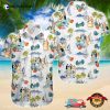 Bluey Family Beach Summer Hawaiian Shirt
