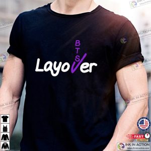 bts taehyung Layover T shirt 3