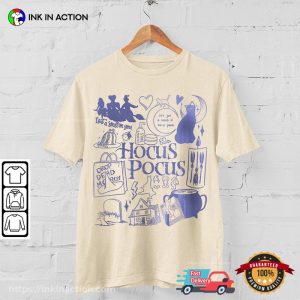 disney hocus pocus 2 Horror Movie Doodle Art Shirt 2