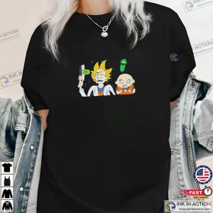 dragon ball 7 Rick And Morty T shirt 2 Ink In Action
