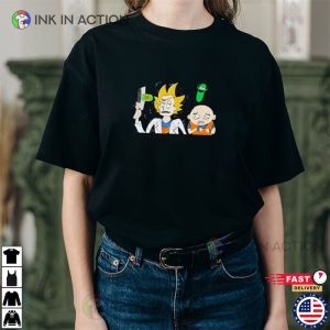 dragon ball 7 Rick And Morty T shirt 3 Ink In Action
