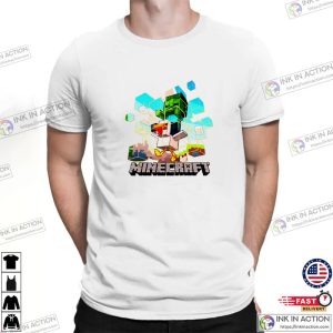 duck minecraft World Game T Shirt 3