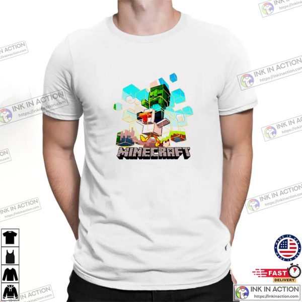Duck Minecraft World Game T-Shirt