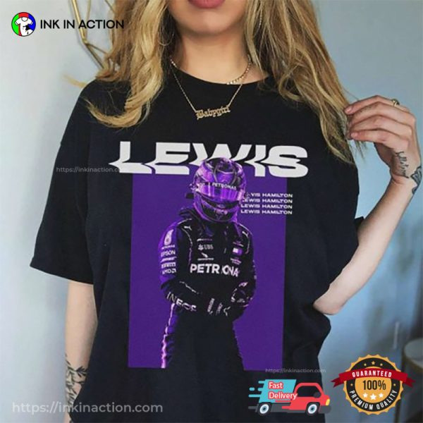 F1 Lewis Hamilton, Mercedes Racing T-shirt