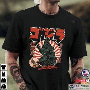 godzilla kaiju kaiju monsters T shirt 1