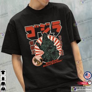 godzilla kaiju kaiju monsters T shirt 3