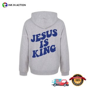 jesus the king Groovy Apparel Shirt 2