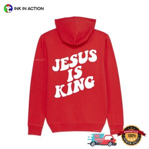 jesus the king Groovy Apparel Shirt 4