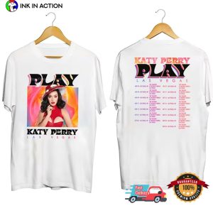 katy perry play las vegas Tour 2023 T shirt 3