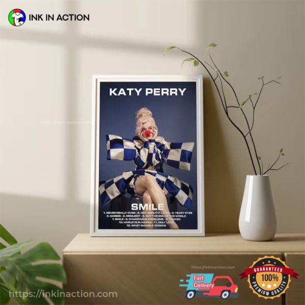 Katy Perry Smile Album Poster