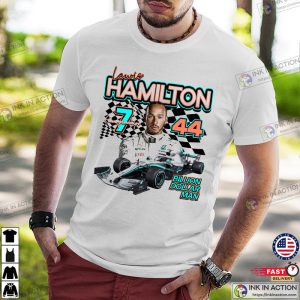 lewis hamilton car T shirt 2 Ink In Action