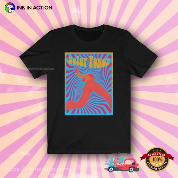 Lorde Solar Power, Psychedelic 60s Album T-shirt