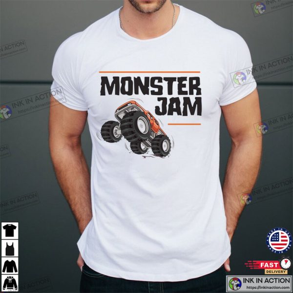 Monster Jam Monster Trucks Sport T-Shirt