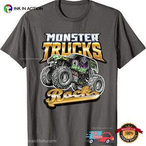 monster truck show 2023 Rock Shirt 1 Ink In Action