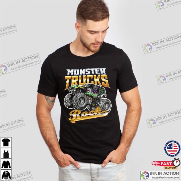 Monster Truck Show 2023 Rock Shirt