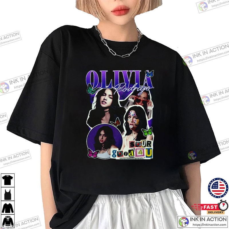 Olivia Rodrigo T-Shirts – Olivia Rodrigo Sour Classic T-Shirt | Berserk Shop