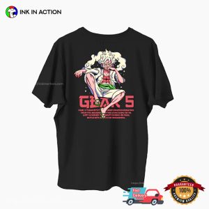 One Piece Luffy Gear 5 Manga Tee For Fan