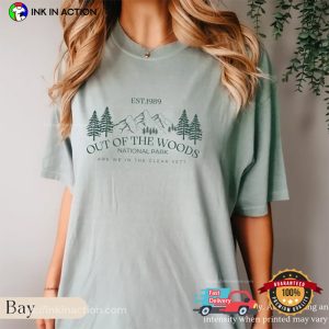 out of the woods National Park Comfort Colors T shirt 2