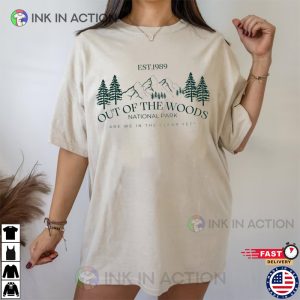 out of the woods National Park Comfort Colors T shirt