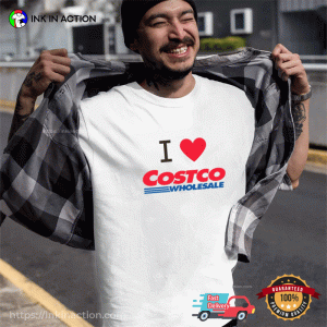panic at the costco I Love Costco wholesale T shirt 2