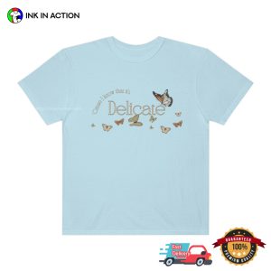 taylor swift delicate Reputation Butterfly Shirt 2