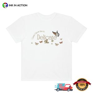 taylor swift delicate Reputation Butterfly Shirt 3