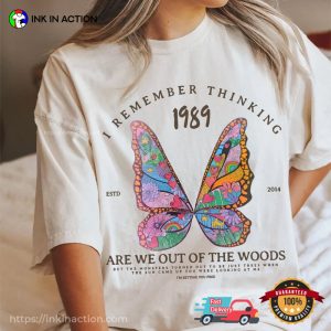 taylor swift out of the woods Comfort Colors Shirt 3
