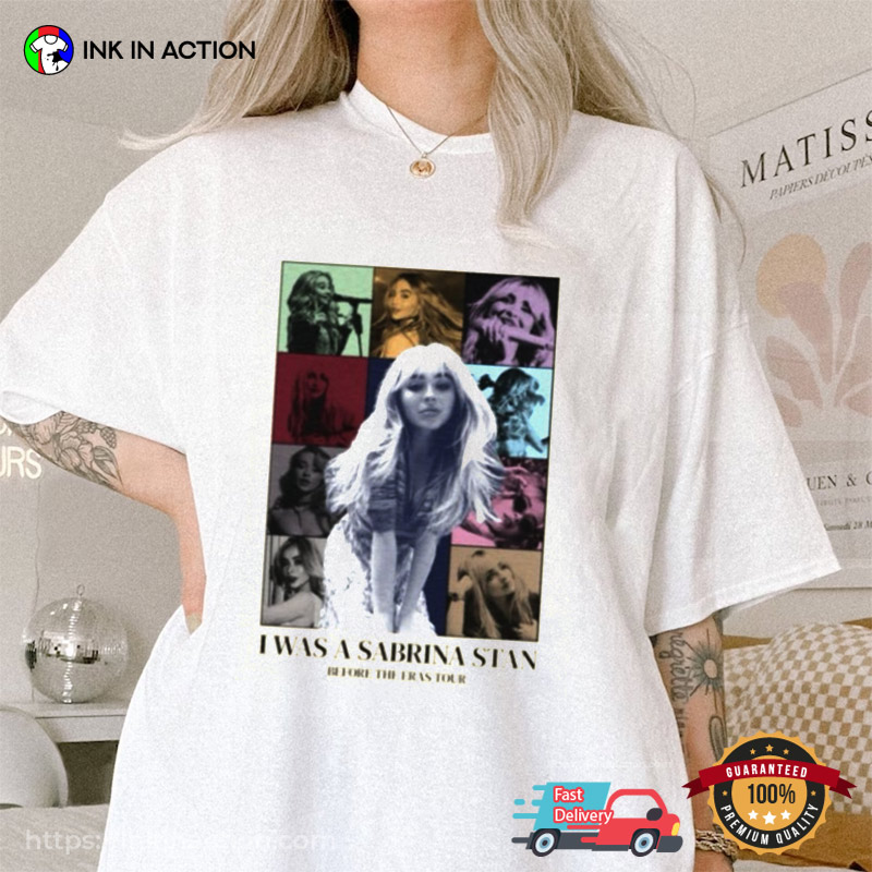 Taylor Swift Sabrina Carpenter Eras Tour T-Shirt - Print your thoughts.  Tell your stories.