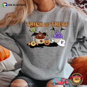 Trick Or Treat Halloween Funny Ghost Candy Shirt