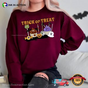 trick or treat halloween Funny Ghost Candy Shirt 3