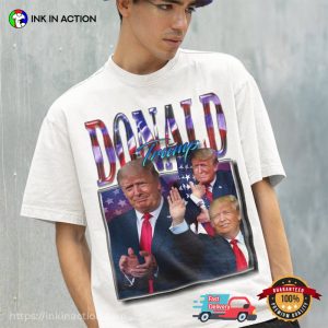 Trump For President, Donald Trump Retro 90s T-shirt