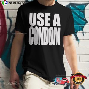used condom Rihanna T Shirt 4