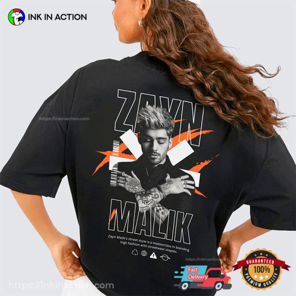 Zayn Malik One Direction Hairstyle T-shirt