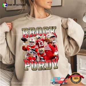 49ers brock purdy 90s Graphic Comfort Colors Shirt 1