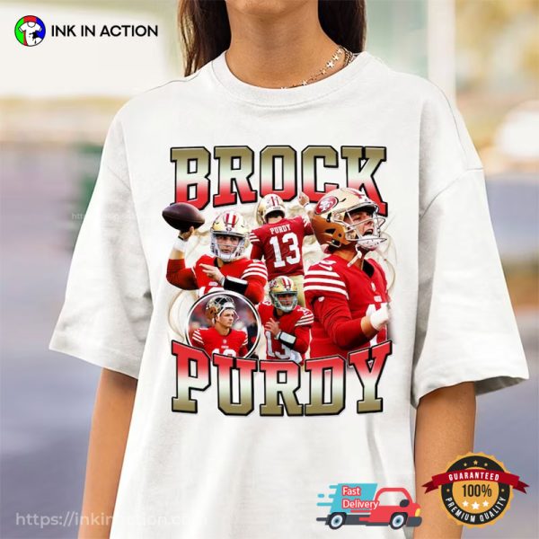 49ers brock purdy 90s Graphic Comfort Colors Shirt