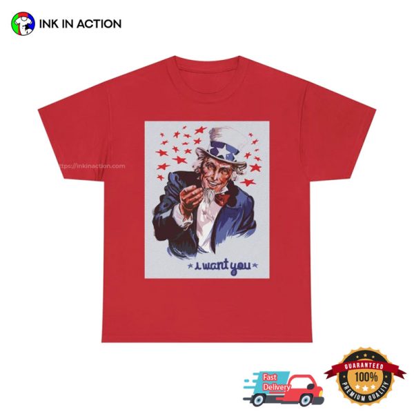 4th Of July Uncle Sam Funny Patriotic Shirts