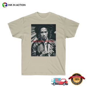 Bob Marley Black Leather natural mystic T shirt 3