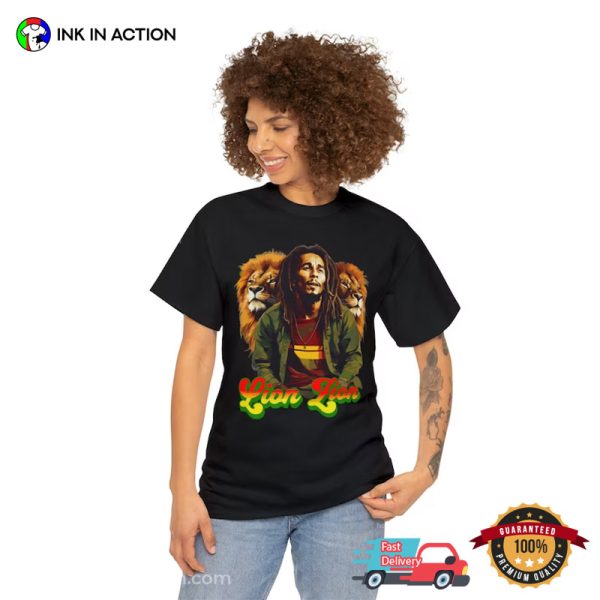 Bob Marley Graphic Design T-shirt