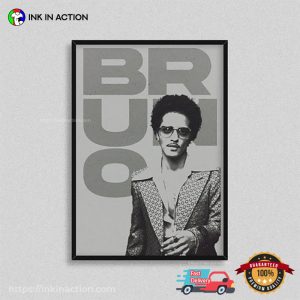 Bruno Mars Pop Culture Poster