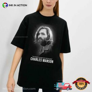 Charles Manson Helter Skelter Serial Killer Memorial T-shirt