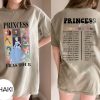 Comfort Colors Princess Eras Tour Disney Princess Tee