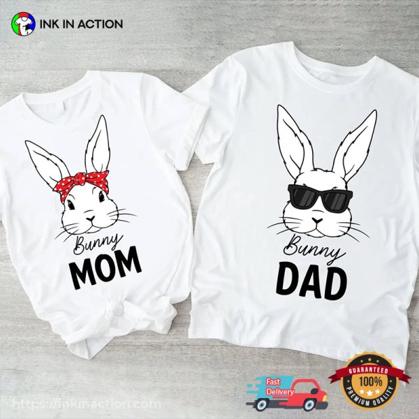 Custom Rabbit Bunny Mother And Bunny Mother Shirt