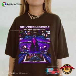 drivers license olivia rodrigo Anniversary Comfort Colors Tee