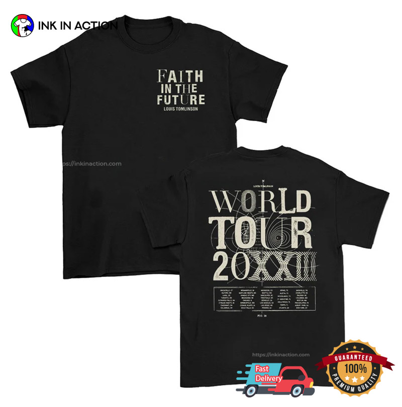Faith In The Future World Tour 2023, Louis Tomlinson Merch - Ink