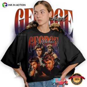 GEORGE MICHAEL Graphic 90’s Limited Tee