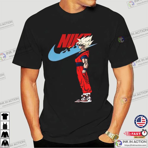 Goku Nike Dragon Balls Anime Unisex T-shirt