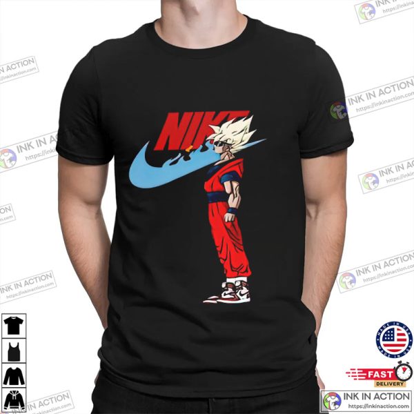 Goku Nike Dragon Balls Anime Unisex T-shirt